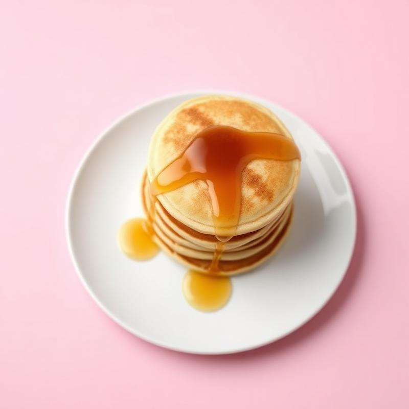 Stack of fluffy gluten-free dairy-free mini pancakes